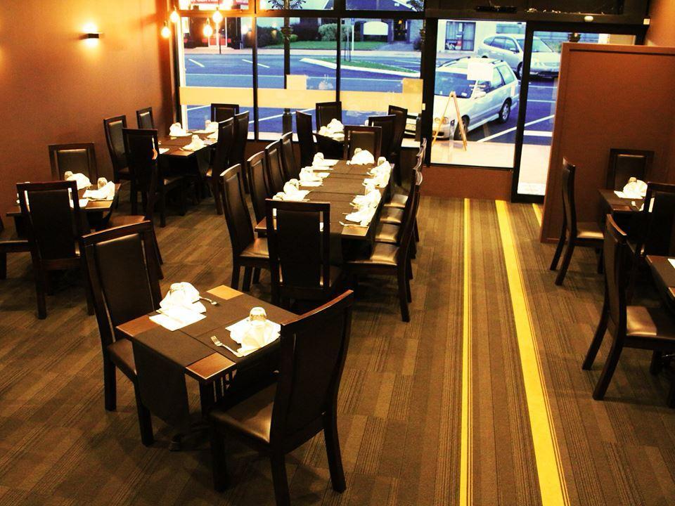 Inside 4 Flames restaurant