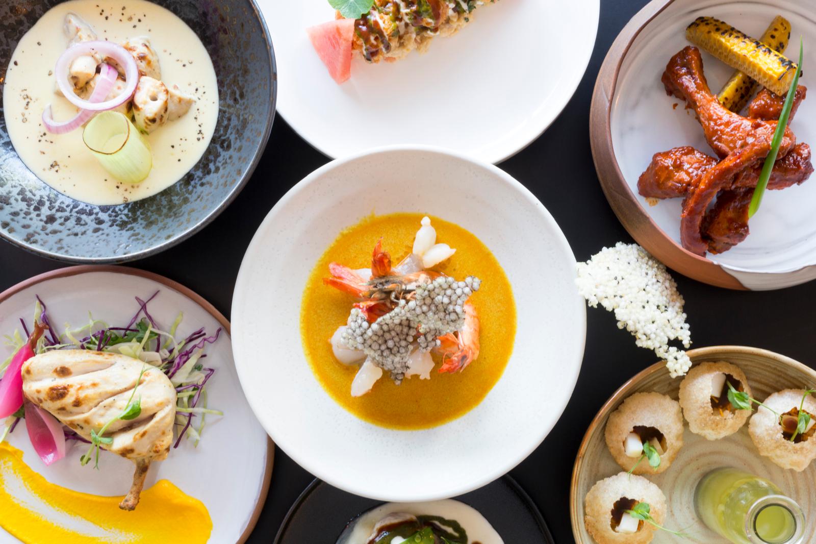 Signature dishes at 4 Flames