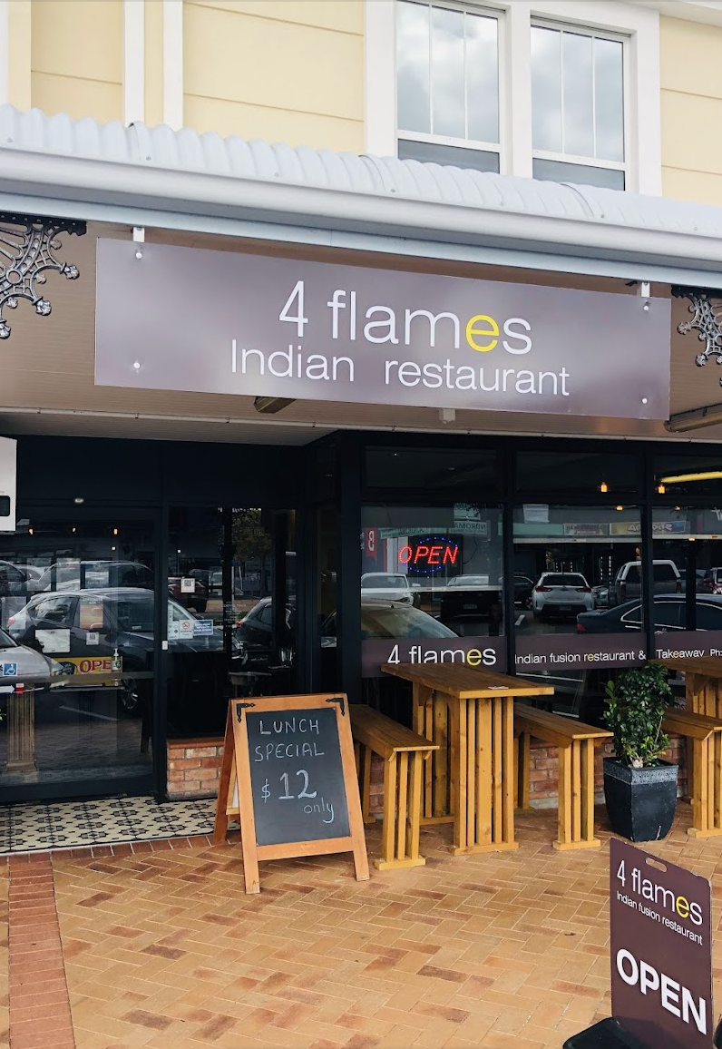 4 Flames storefront